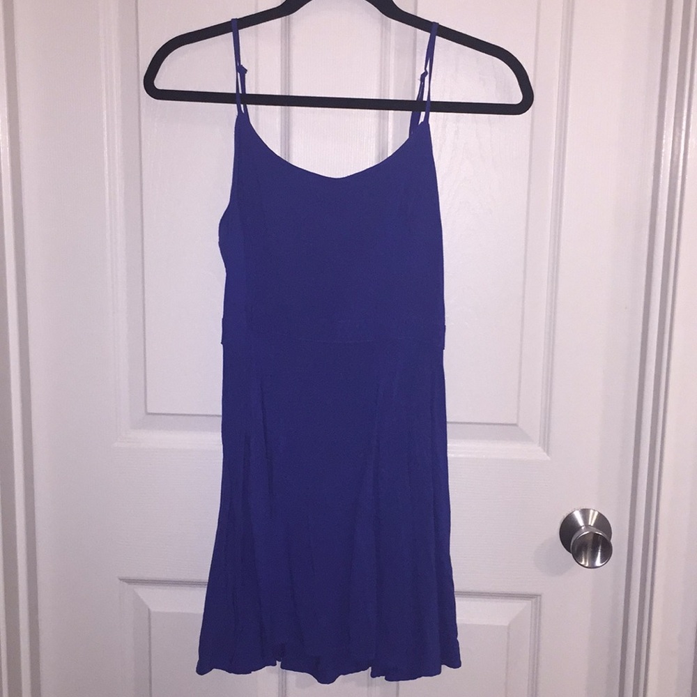 American Eagle Blue Skater Dress